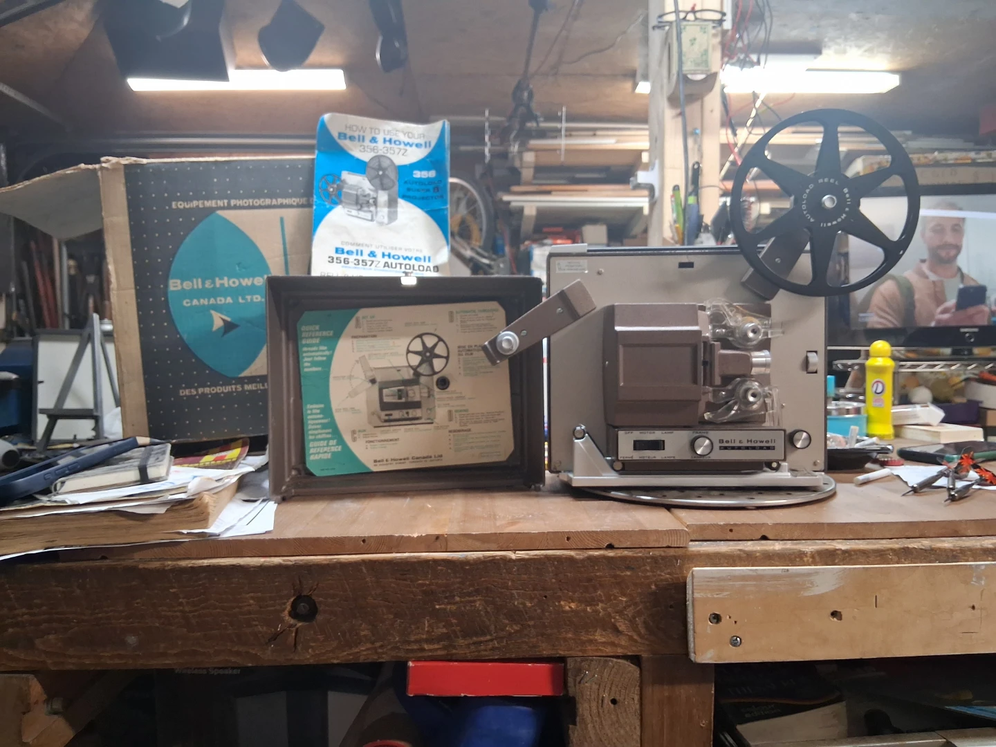 Bell & Howell 356-3577 Autoload Film Projector