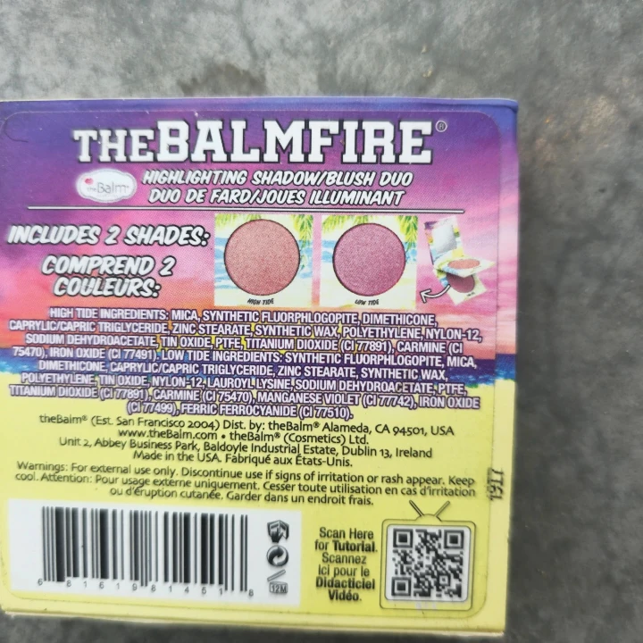 theBalm THEBALMFIRE Highlighting Shadow/Blush Duo - photo 2