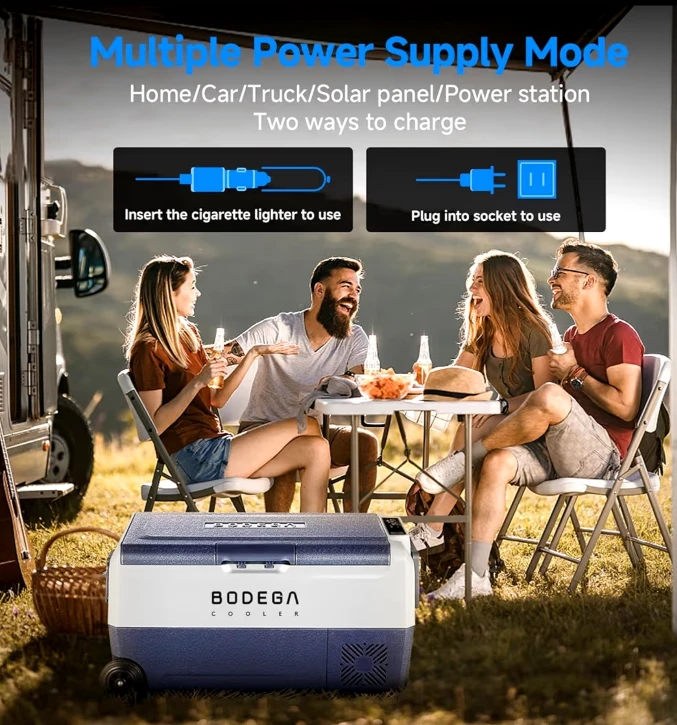 SEALED Bodega portable dual zone 38 quart fridge - photo 4