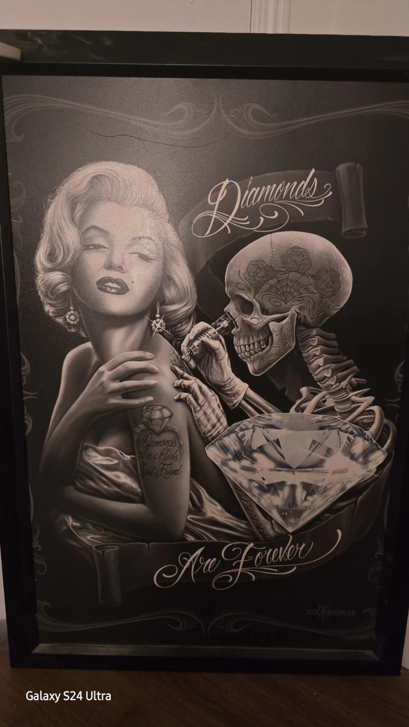 Ride or Die Marilyn Monroe Art Print for set of two - photo 3