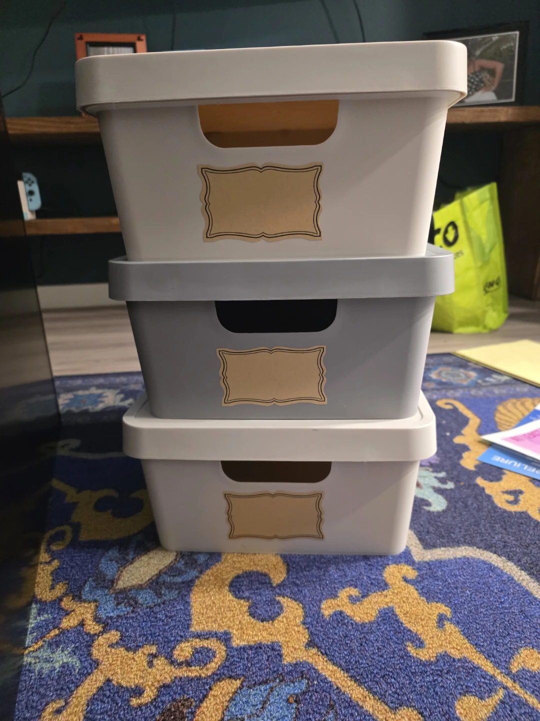 Set of 4 Storage Bins