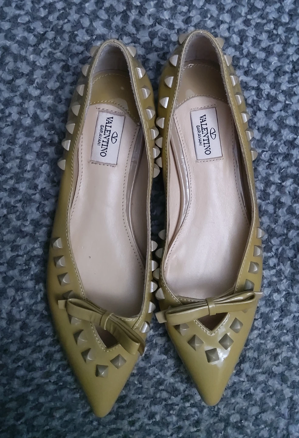 Valentino Garavani Studded Ballet Flats