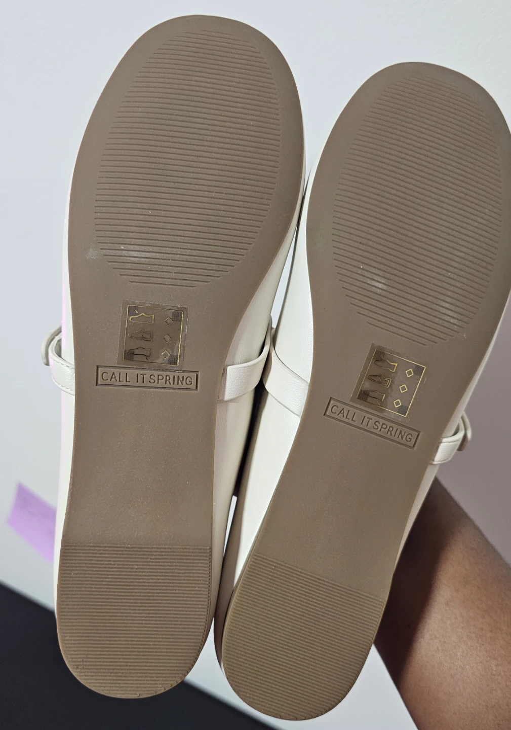 White Mary Jane Flats - Shoes - photo 3