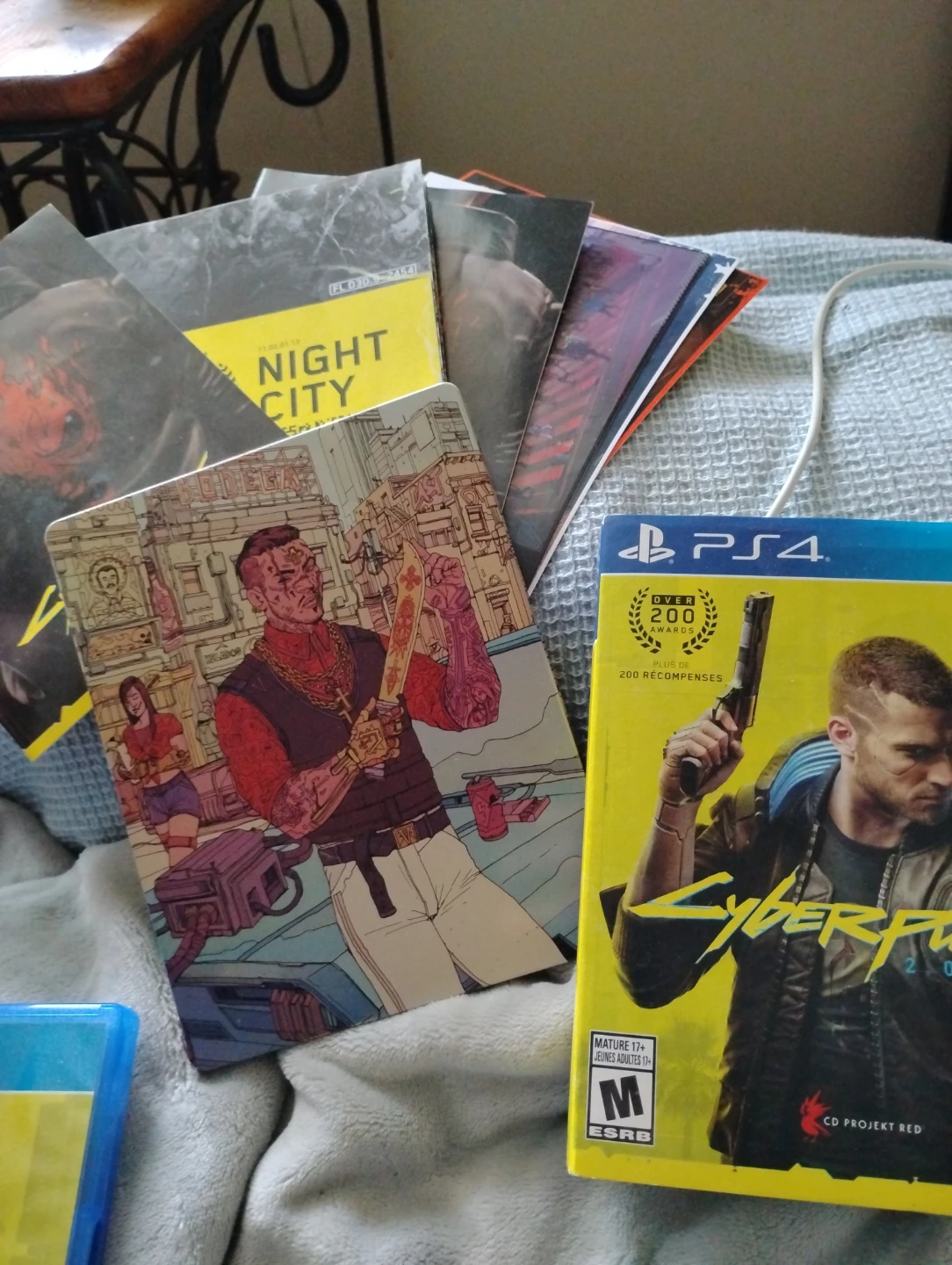 Cyberpunk 2077 PS4 Game collectors case edition