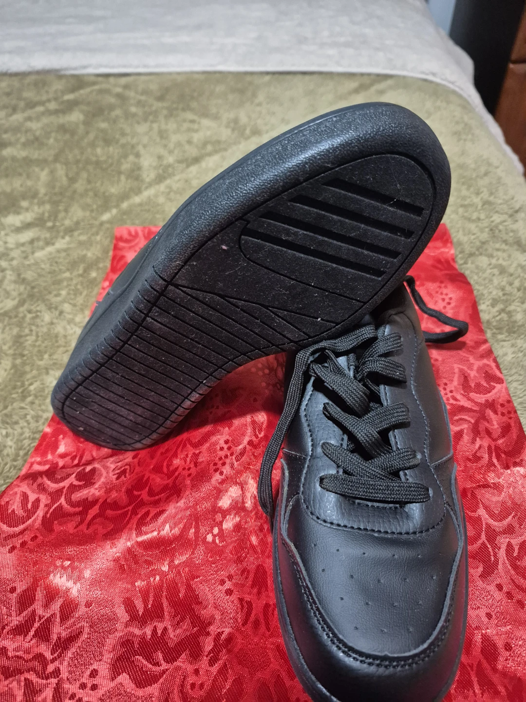 Puma Gold Platform Sneakers