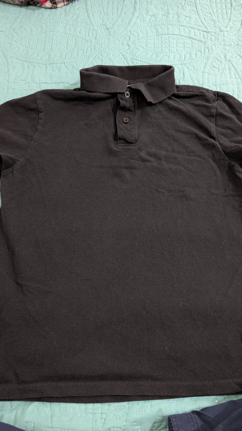 Black Polo Shirt - Regular Fit