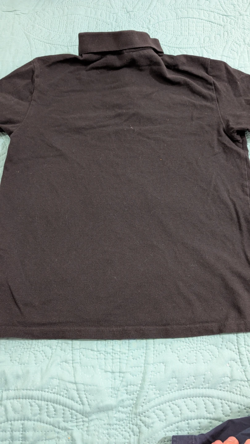 Black Polo Shirt - Regular Fit - photo 2