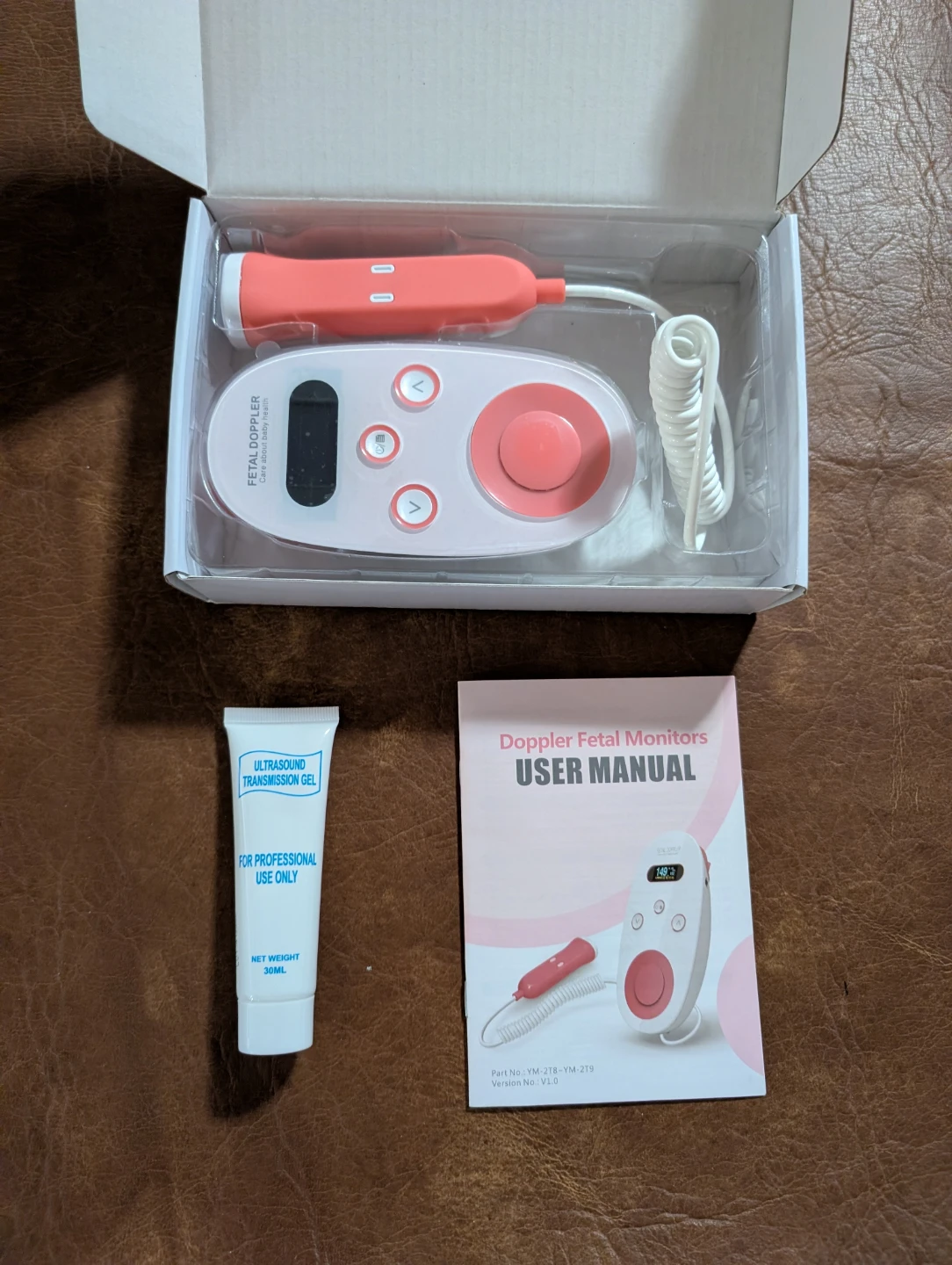 Fetal Doppler with Ultrasound Gel