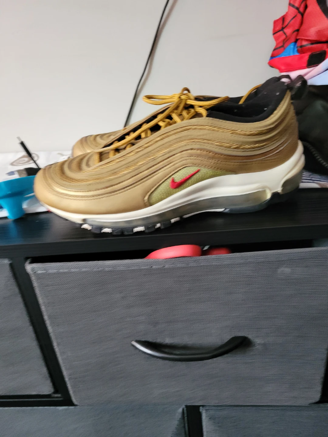 Nike Air Max 97 Gold Sneakers make offer