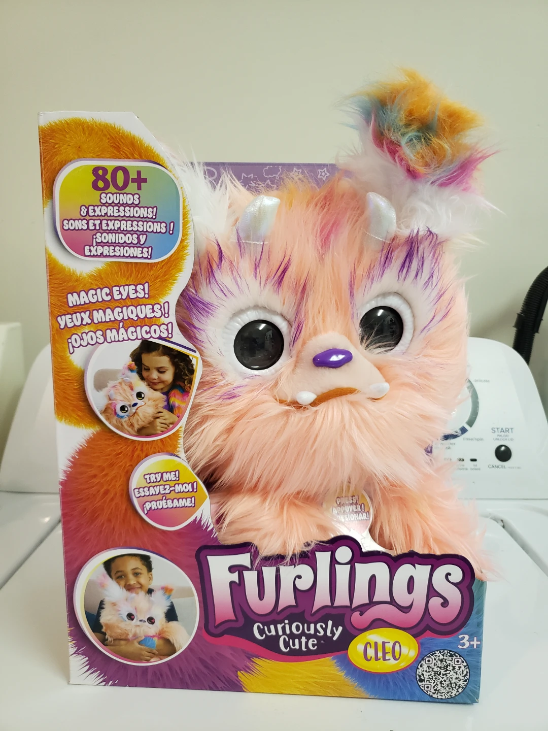 Brandnew Furlings Curiously Cute Cleo Interactive Plush Toy