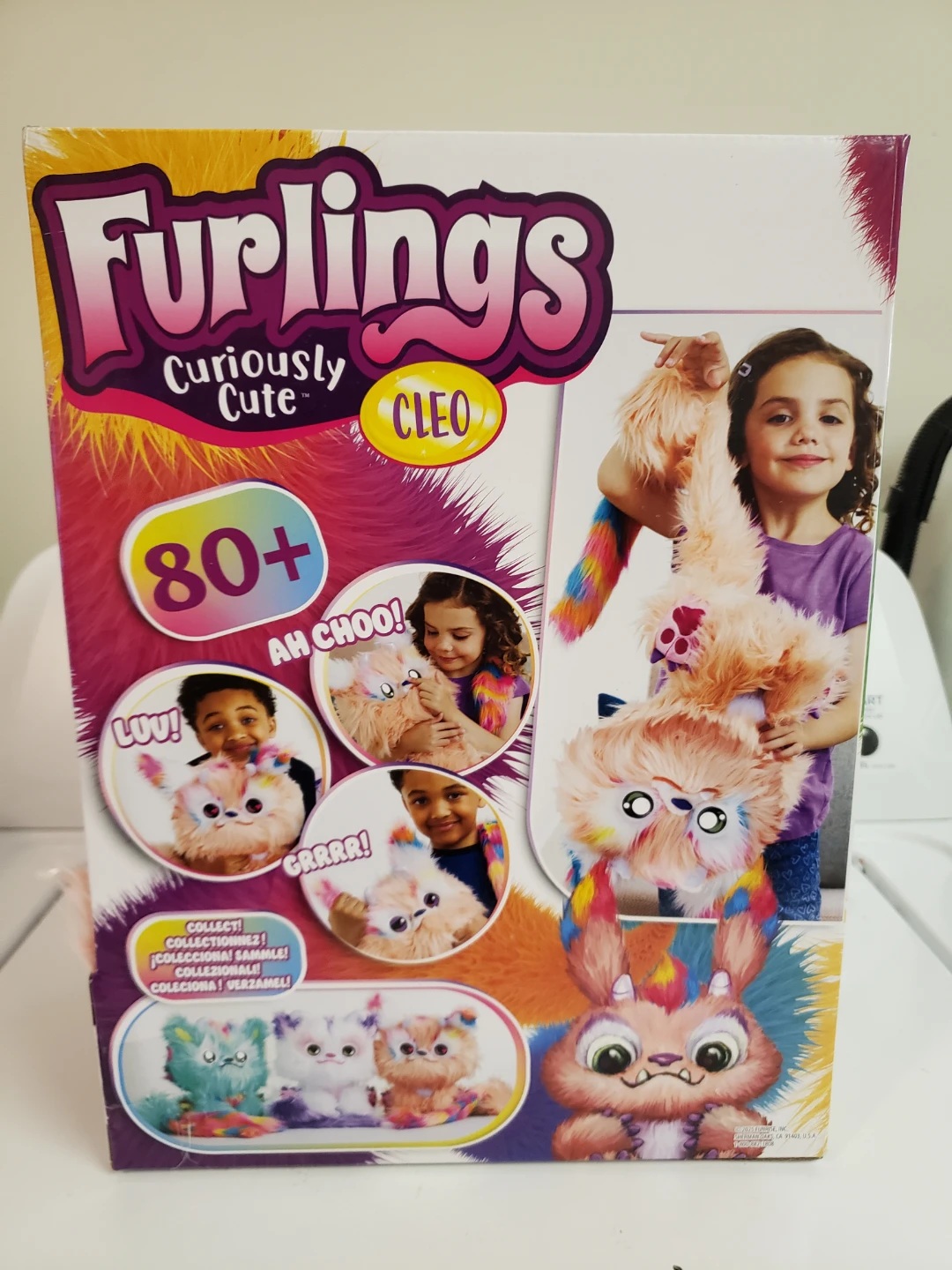 Brandnew Furlings Curiously Cute Cleo Interactive Plush Toy - photo 2