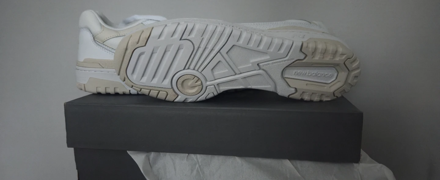 New Balance 550 White Beige Sneakers - photo 2