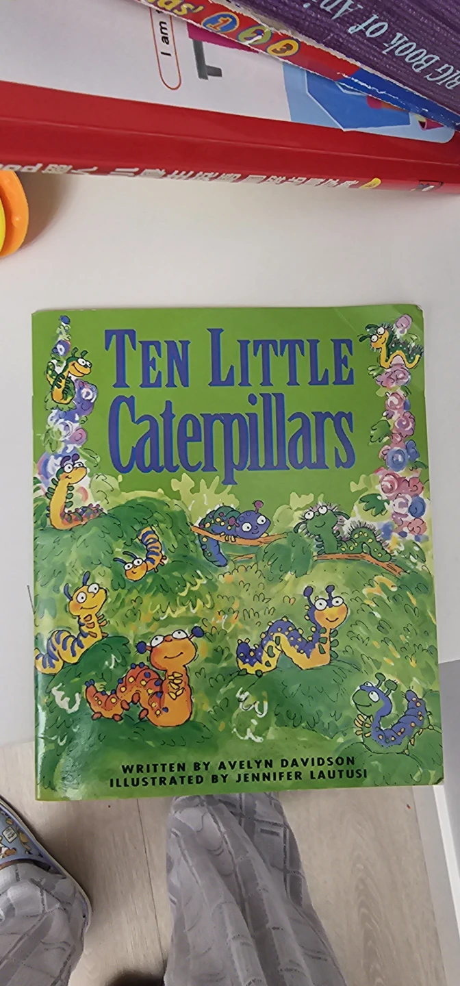 🧡 Ten Little Caterpillars Children's Book
