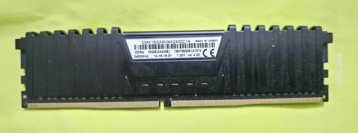 Vengeance LPX DDR4 16GB RAM CMK16GX4M4A2400C14