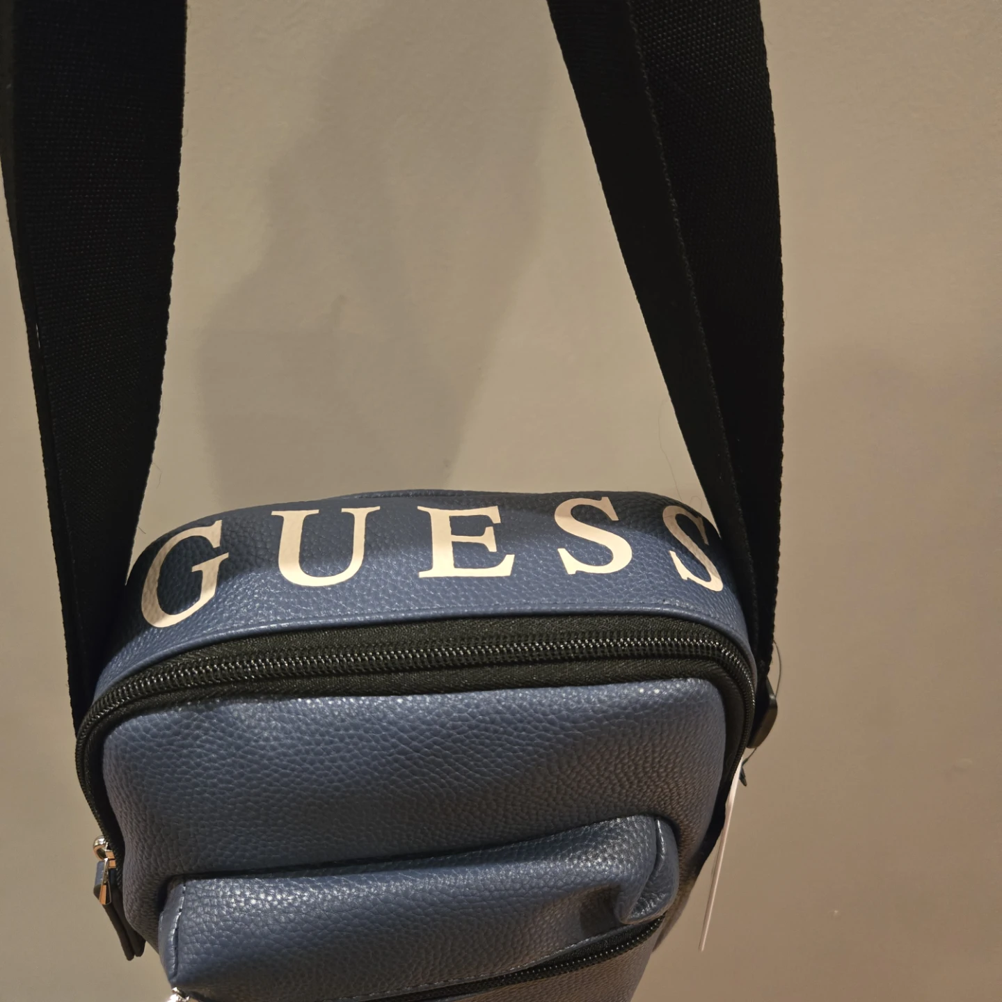 Guess Blue Faux Leather Crossbody Bag 🏆 - photo 2