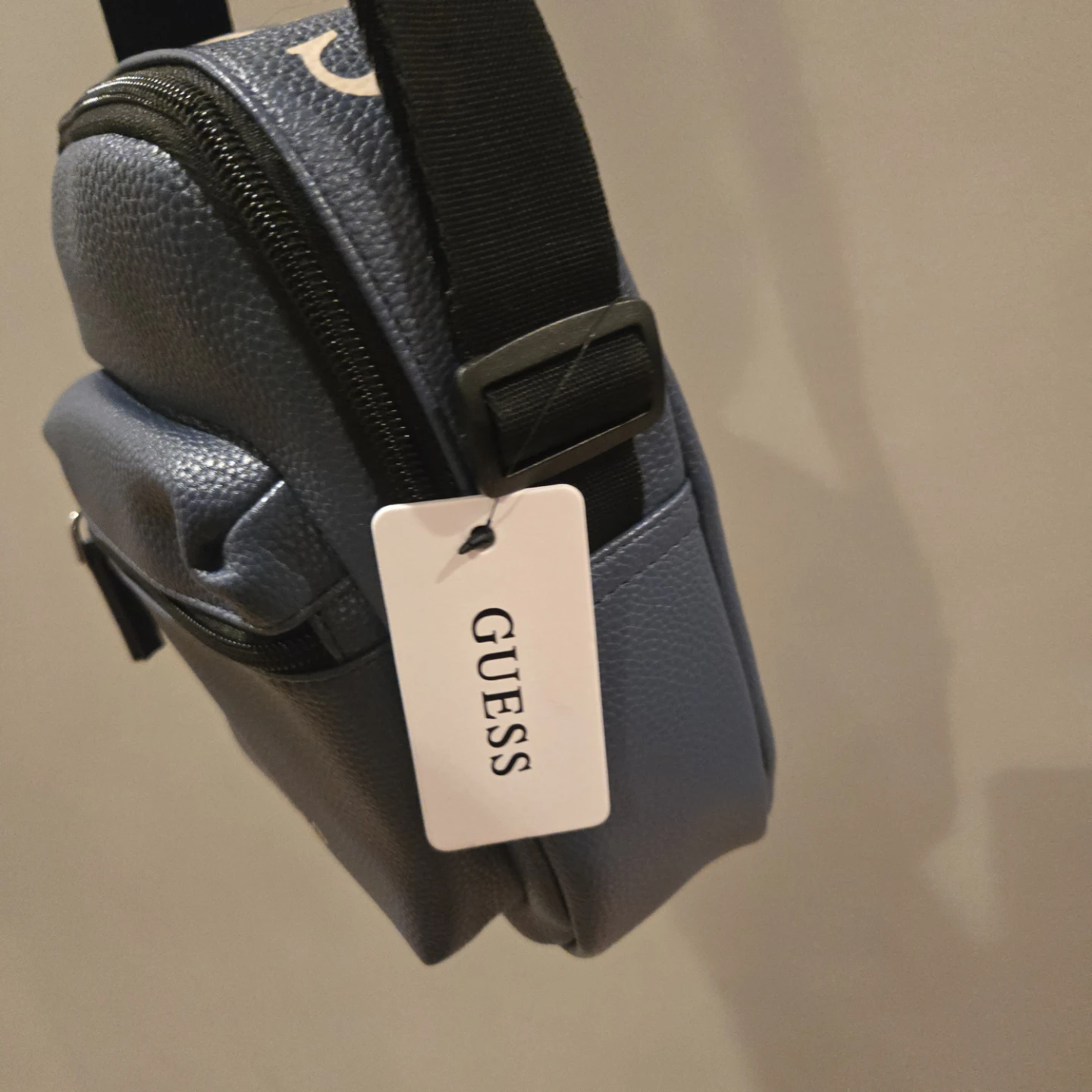 Guess Blue Faux Leather Crossbody Bag 🏆 - photo 3