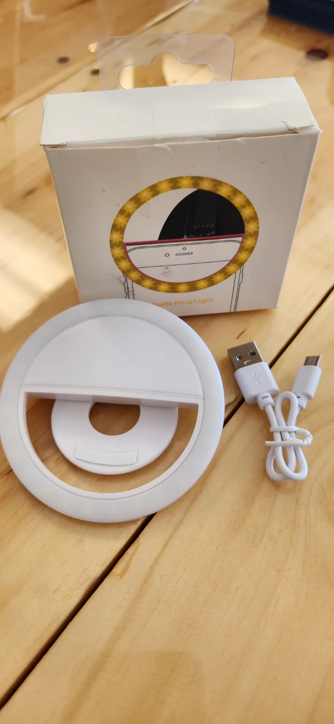 Clip-on Ring Light for Phone