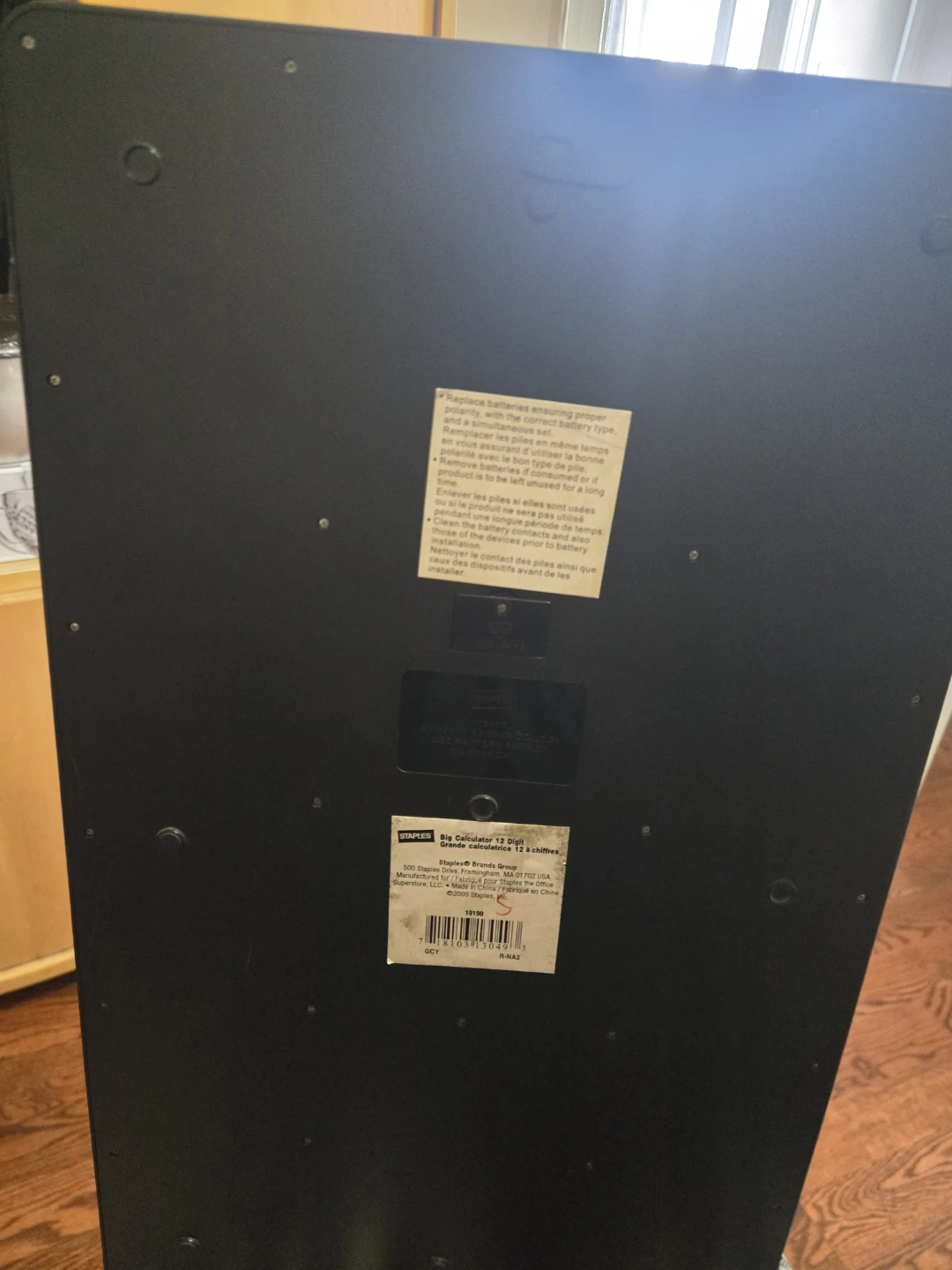 Staples Large Desktop Calculator - photo 3