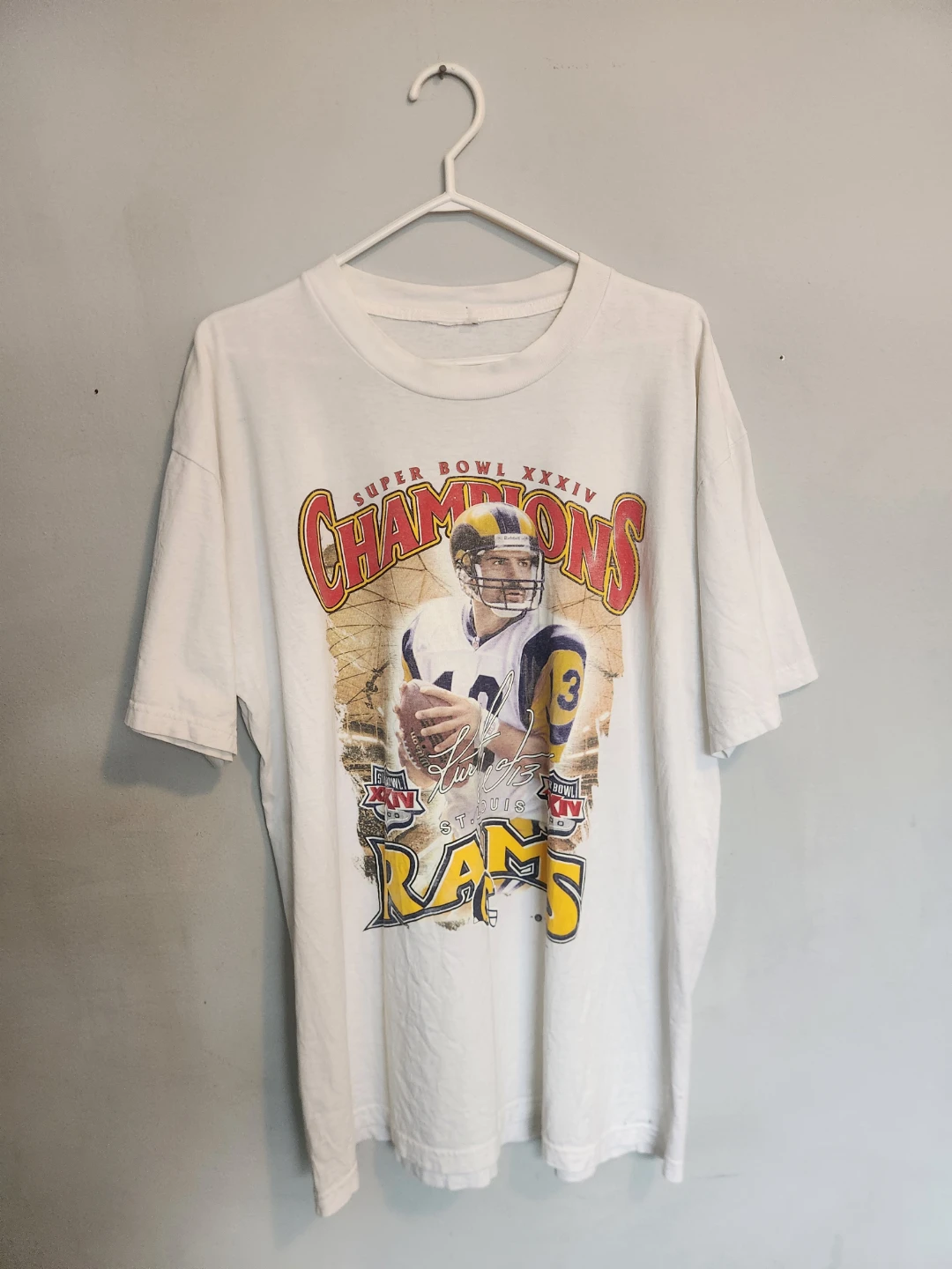 St. Louis Rams Super Bowl XXXIV Champions T-Shirt