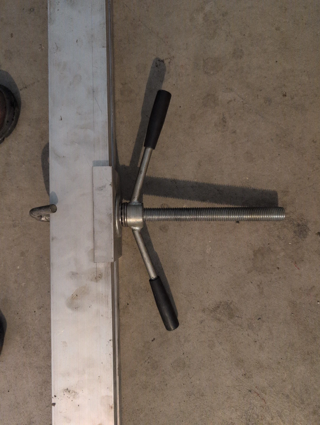 Adjustable aluminium engine clamp - photo 2