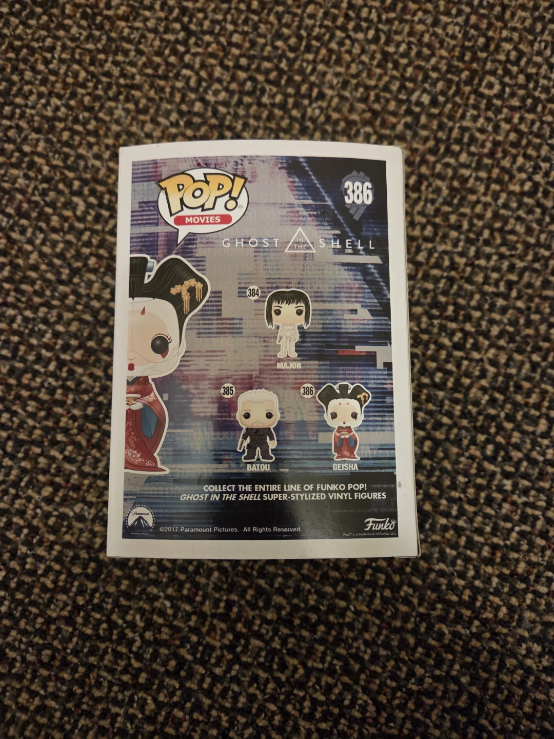 Funko Pop! Ghost in the Shell Geisha Vinyl Figure #386 - photo 4