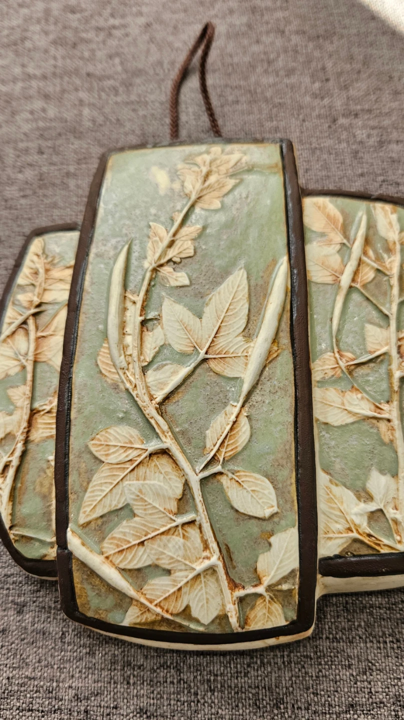 Handmade Ceramic Wall Vase - Art Deco style - photo 3