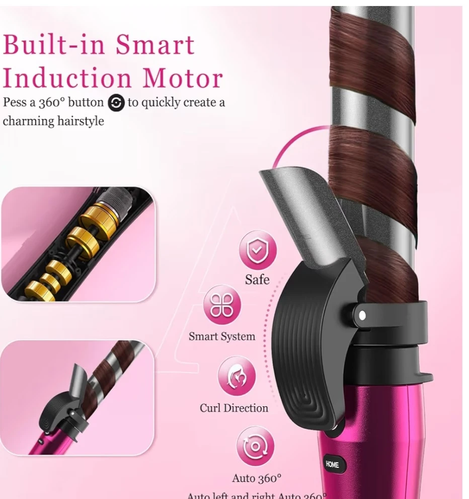 Automatic Curling Iron with 4 Barrels - photo 4