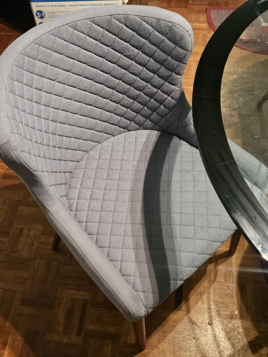 Glass Dining Table with 4 Chairs - photo 5