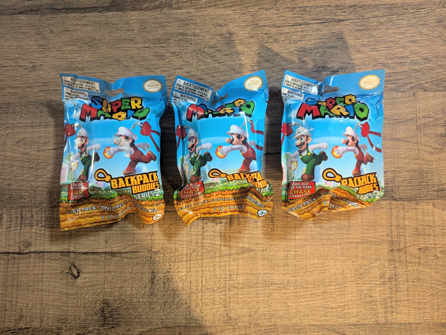 Super Mario Backpack Buddies clip on figure