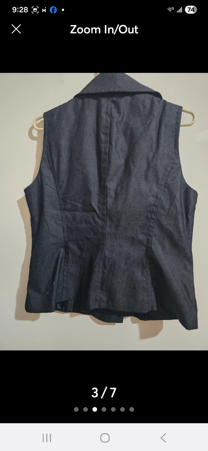 New York Company Sleeveless Double Breasted Vest - photo 2