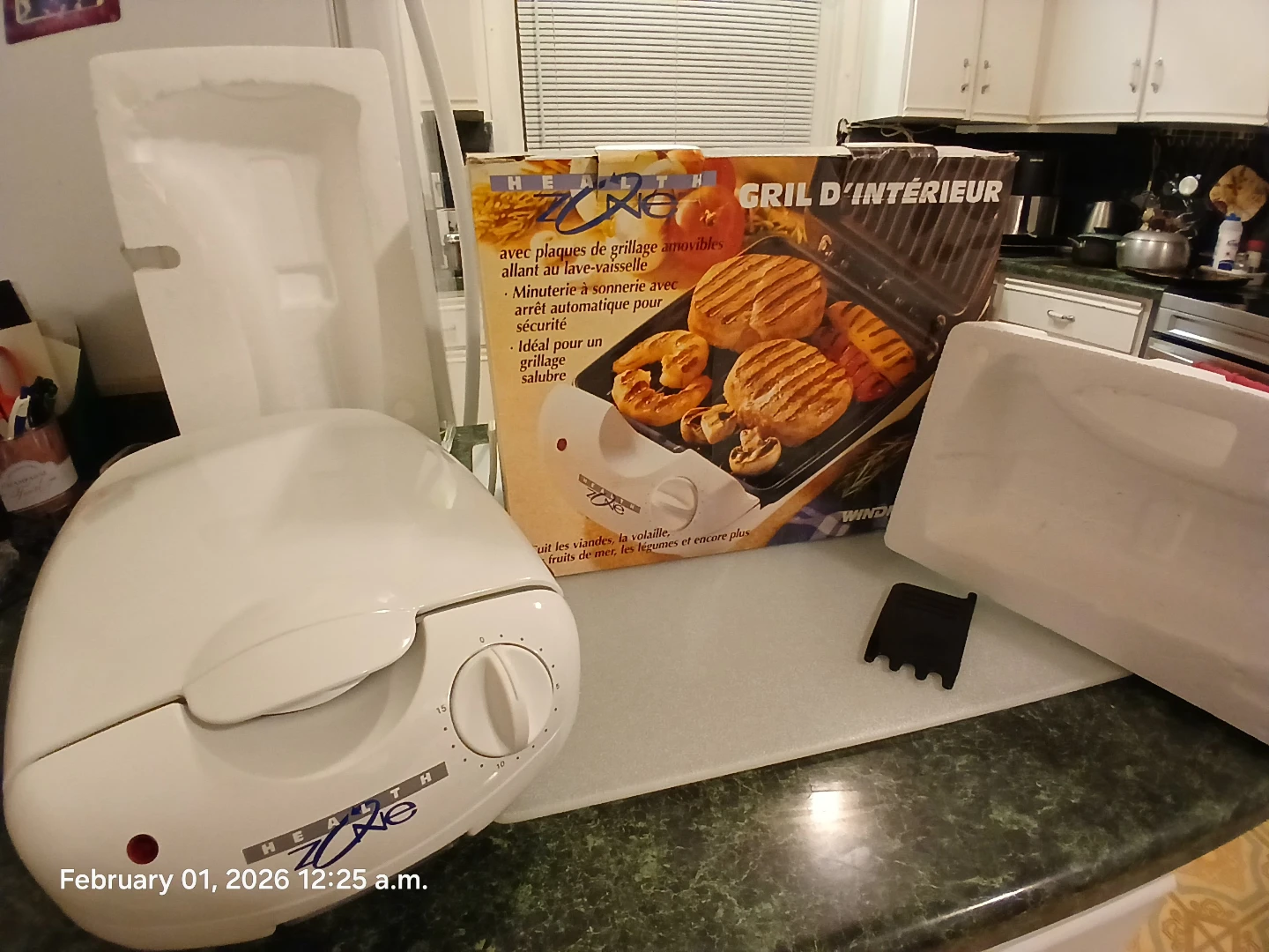 BNIB- Healthy Zone Indoor Grill. Giftable. Camping. Cottage - photo 2