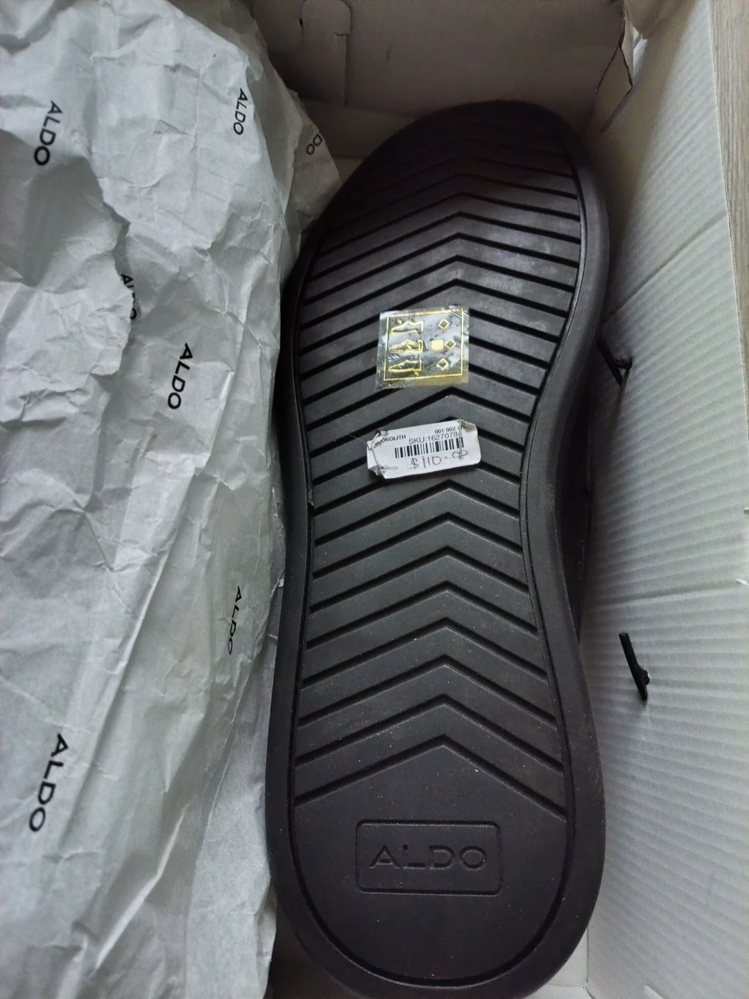 ALDO MONOLITH Loafers Black Size 11 Men's - photo 4