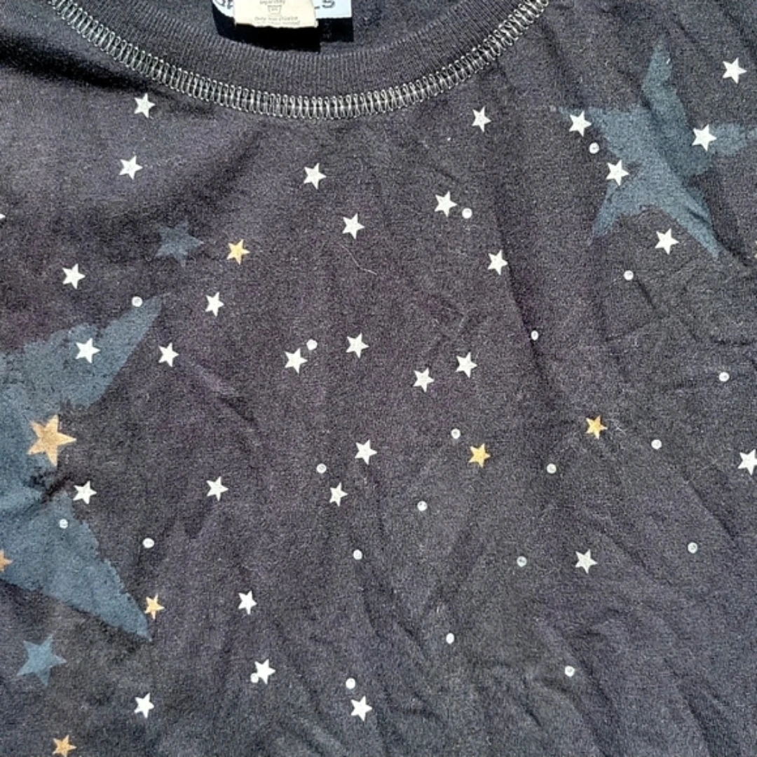 Little Brownie Originals Star Print T-Shirt Small Adult - photo 3