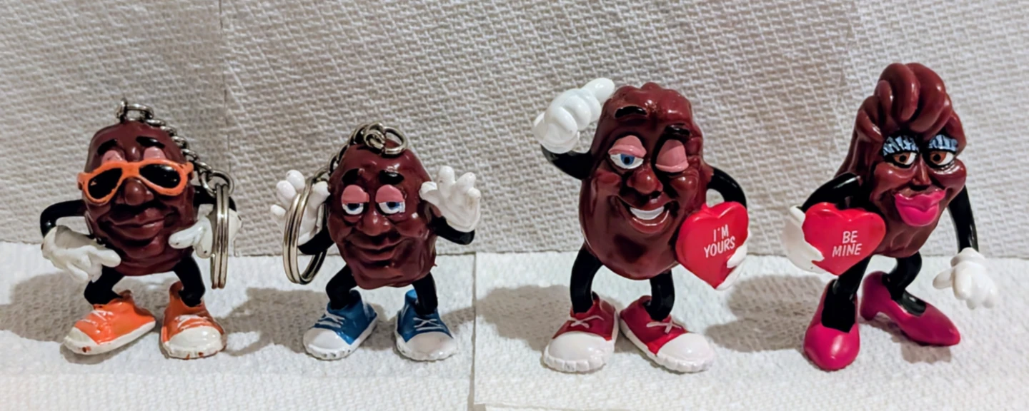 Vintage California Raisins Figurines - photo 2