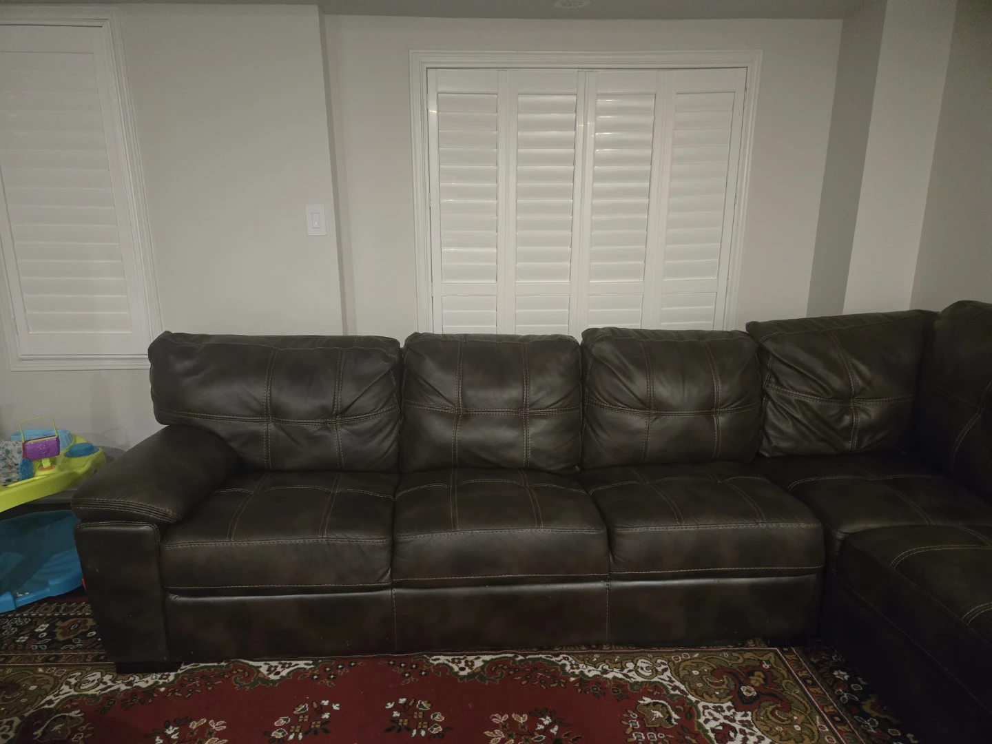Brown sofa - photo 2