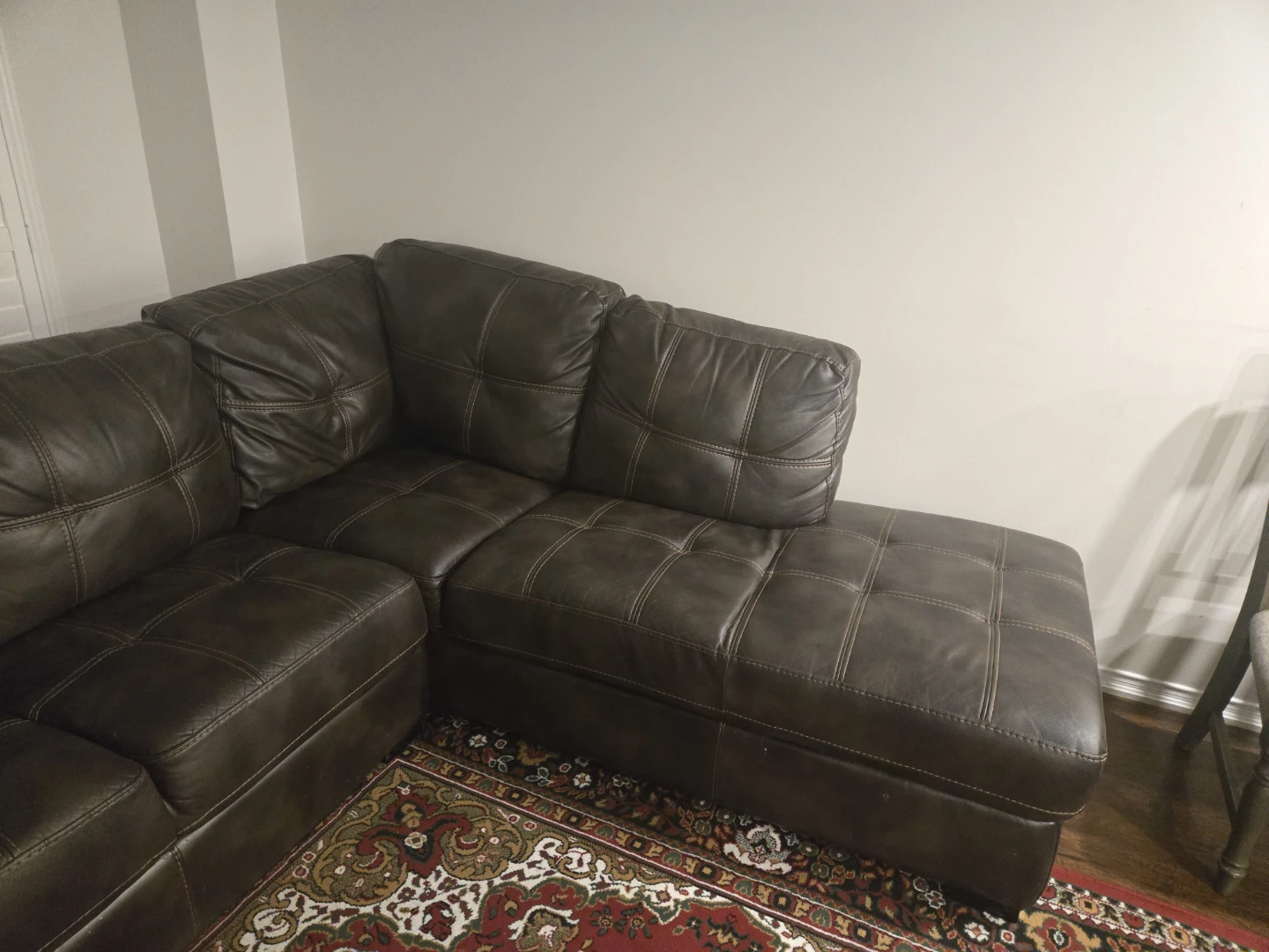 Brown sofa - photo 3