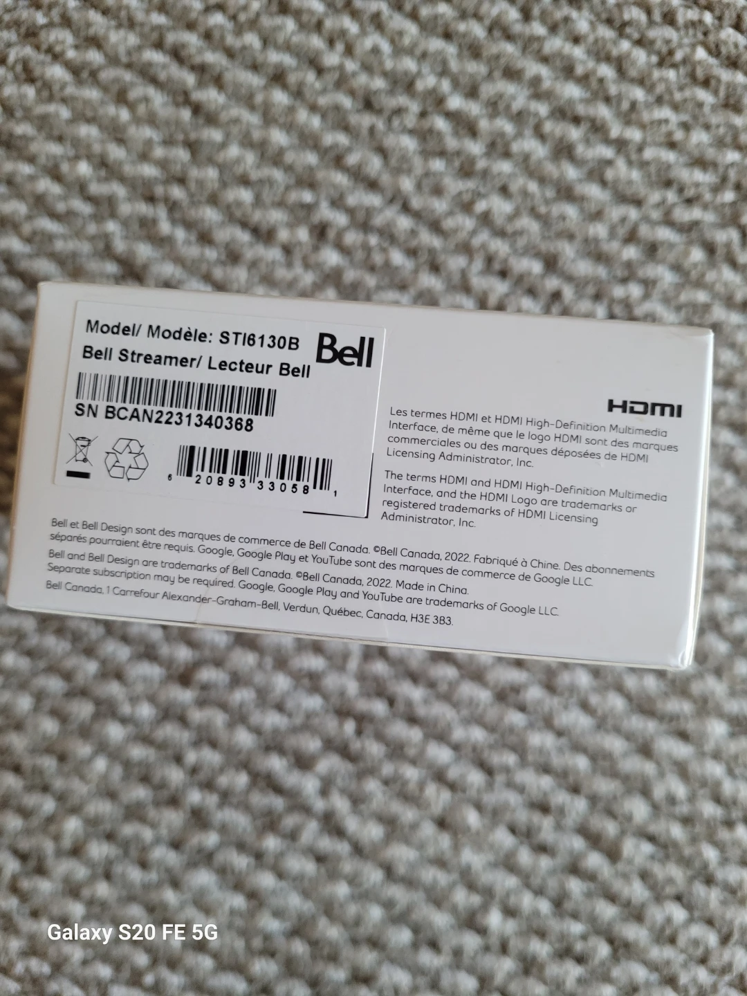 Bell Streamer/Lecteur Bell ST16130B - photo 2