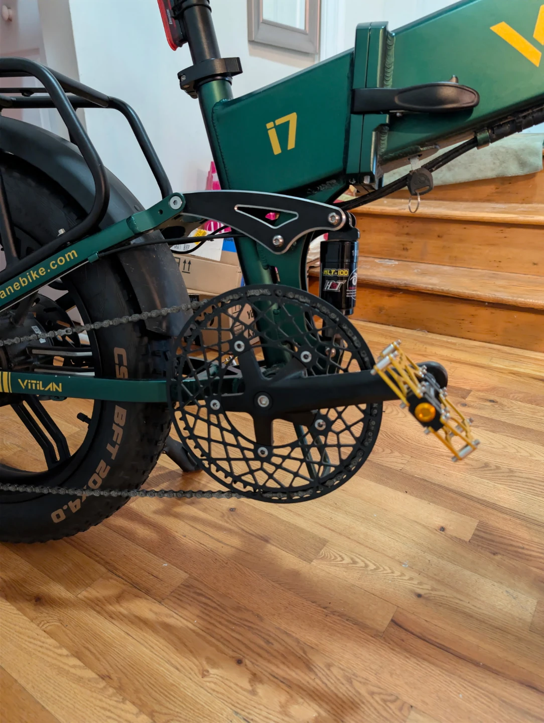 Vitilan i7 Folding Fat Tire Electric Bike - photo 4