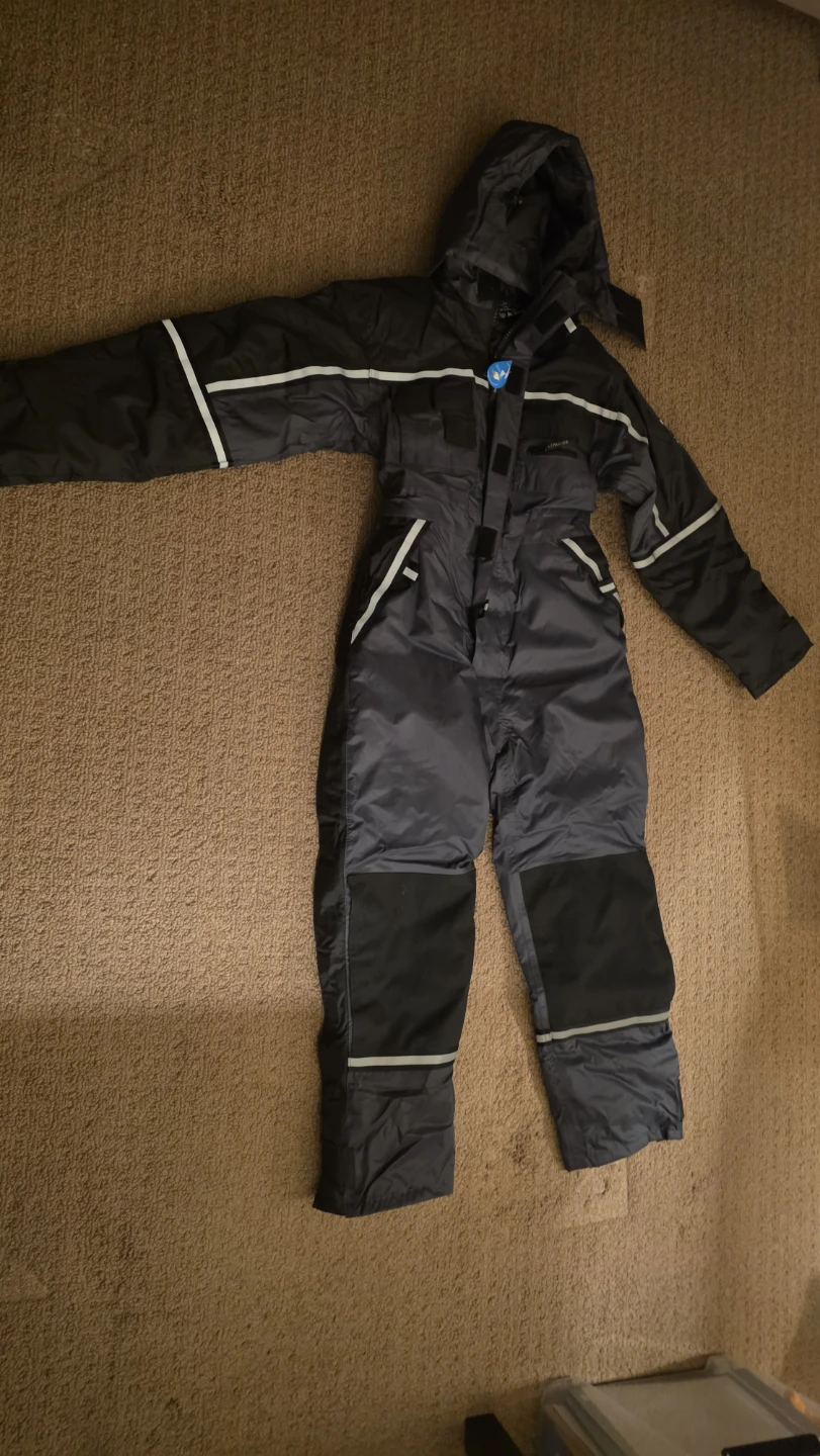 Kids' Snowsuit - Grey and Black