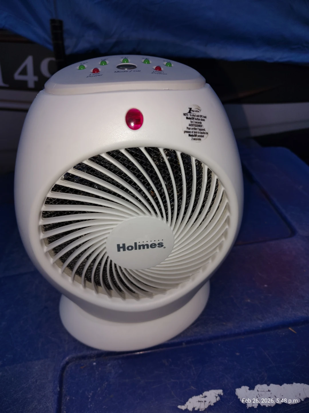 Holmes Modern Space Heater 1500W