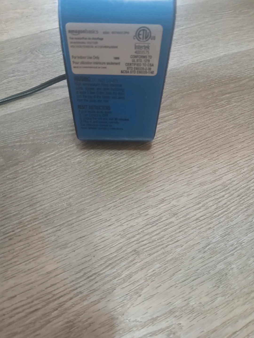 Amazonbasics Portable Heater - photo 2