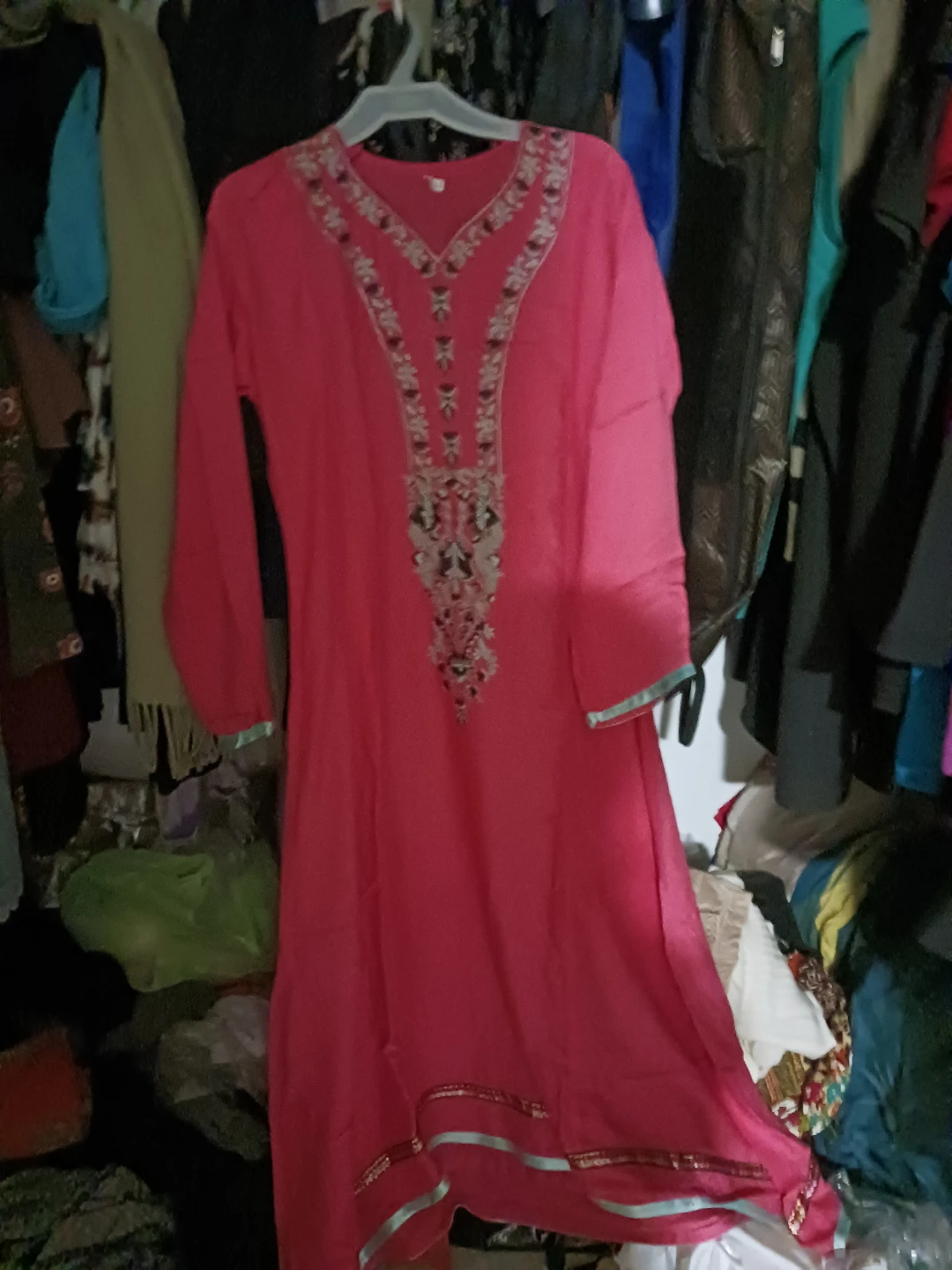 Pink Kurti with Pants - photo 3