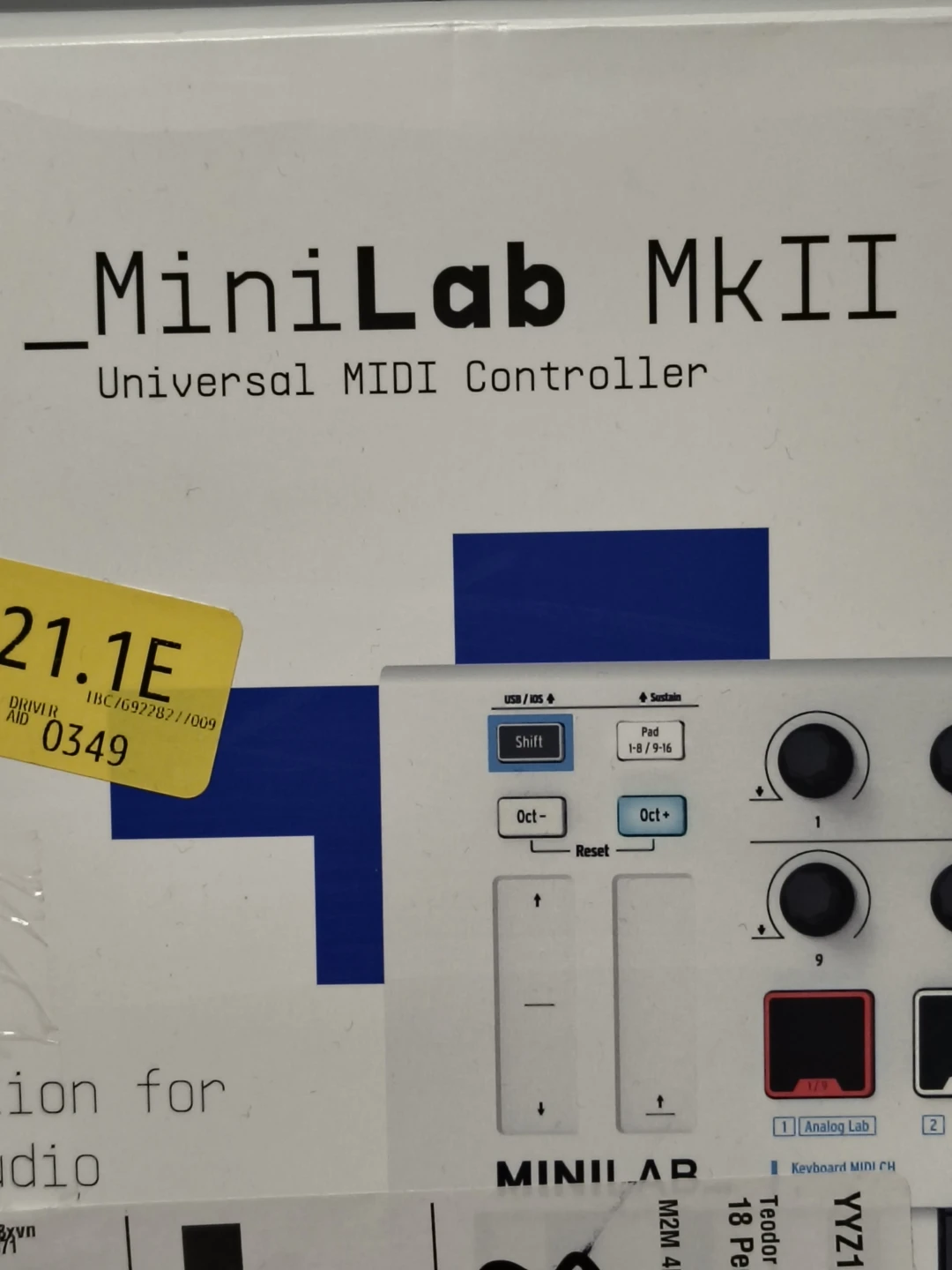 Arturia MiniLab MkII Universal MIDI Controller - photo 2