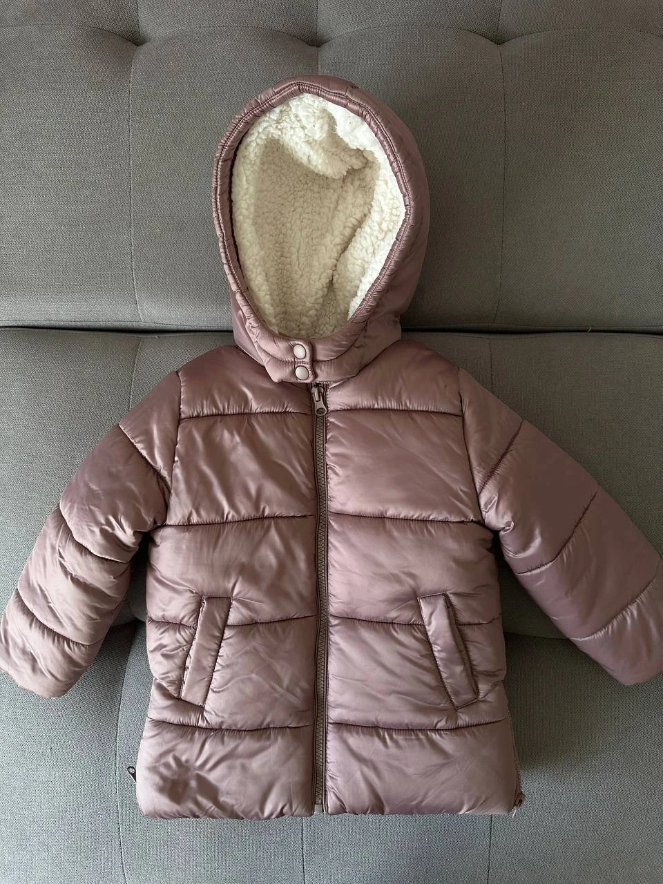 LCW baby Puffer Jacket Rose Gold