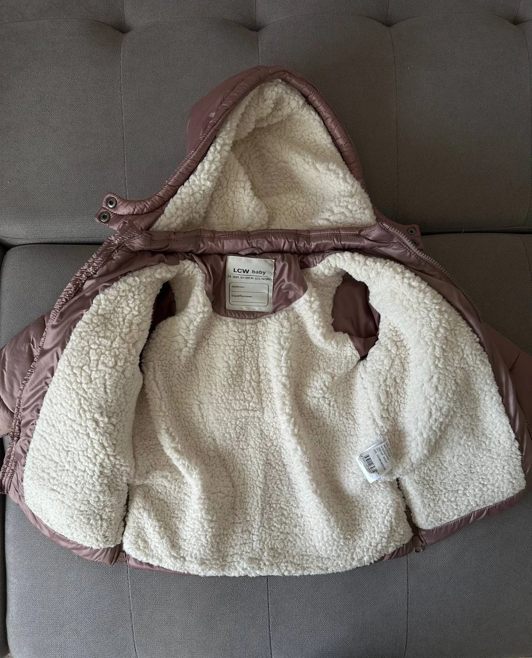 LCW baby Puffer Jacket Rose Gold - photo 2