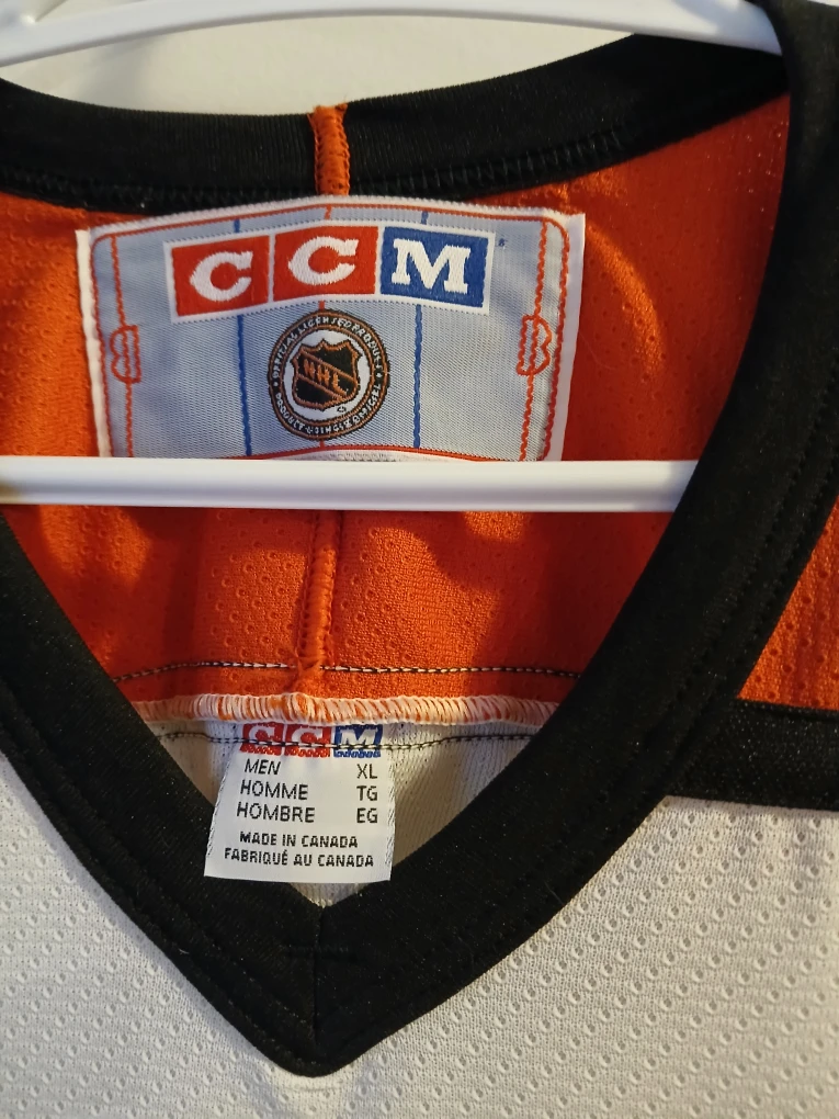 🏆Philadelphia Flyers CCM Hockey Jersey XL - photo 2