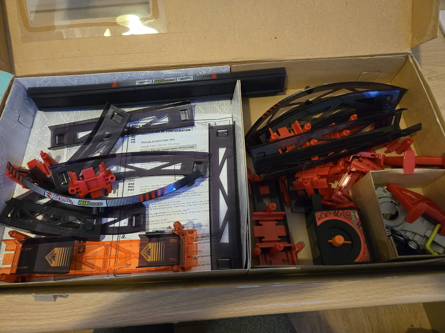 Hot Wheels Kit Racing Test Trax Toy Car Track Set - photo 2