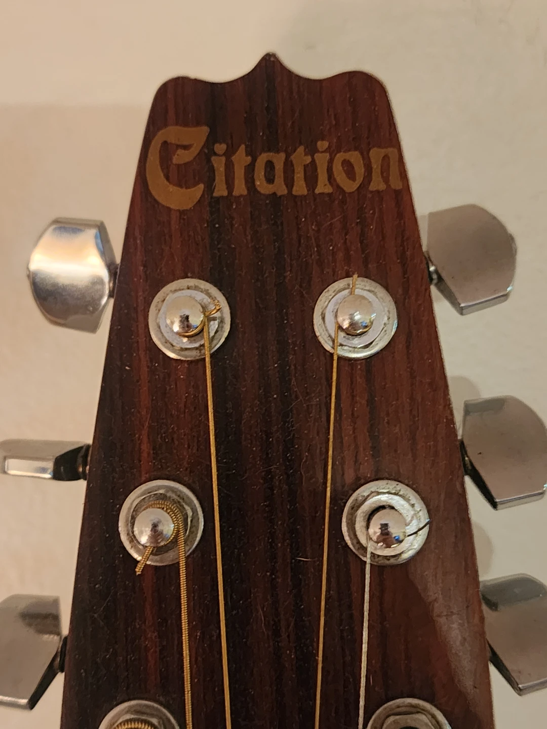 Vintage Citation Parlour Guitar - photo 2