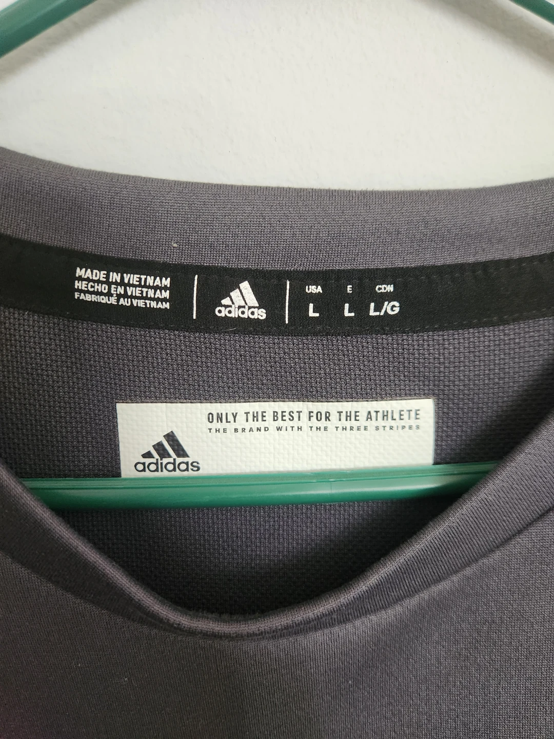 Adidas NHL Crewneck Sweatshirt - Grey - Size L/G - photo 4