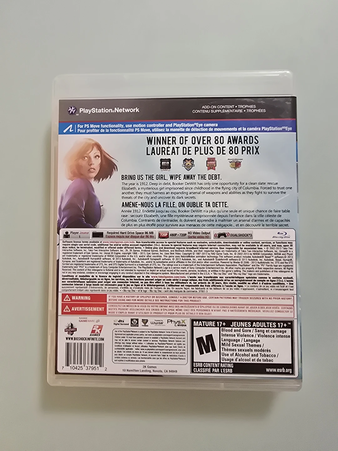 BioShock Infinite Video Game for PS3 - photo 2